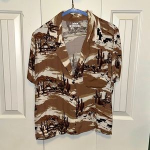 Reformation Cuba Button Down Shirt